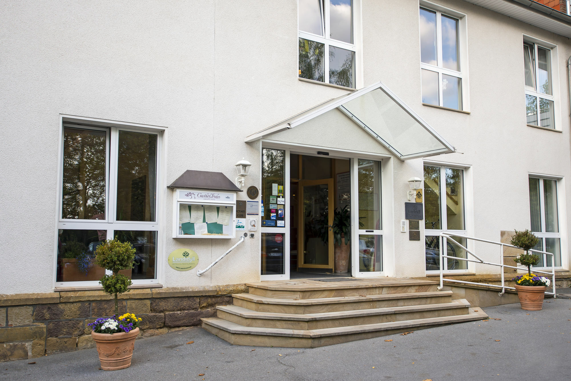 Landidyll Hotel Zum Freden Bad Iburg Exterior photo